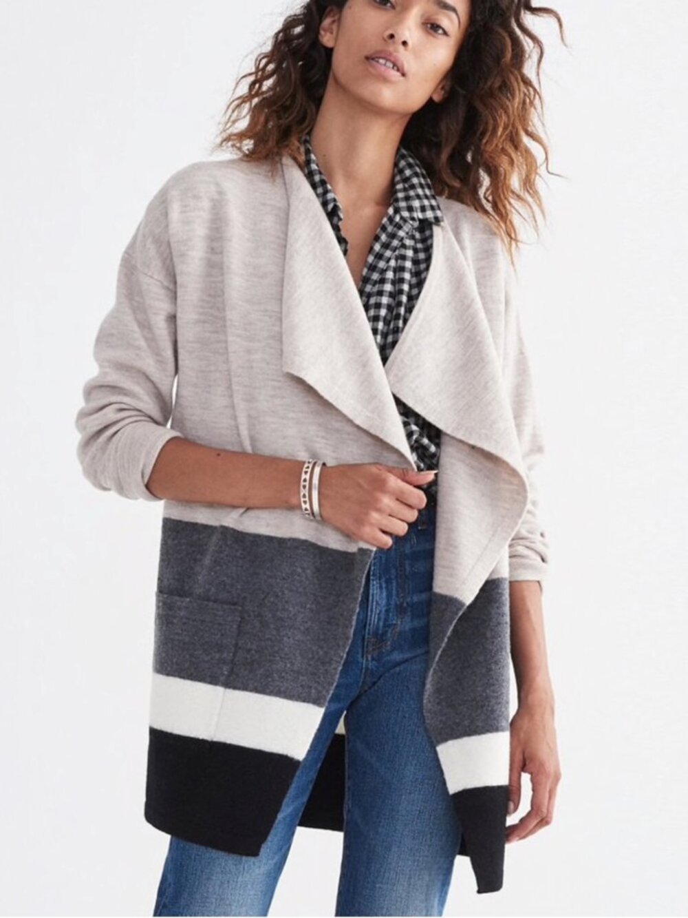Madewell Meridian Sweater Jacket in XS/S